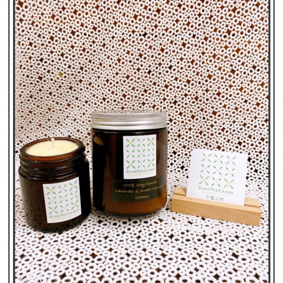 100% Aroma Soy Wax Candle