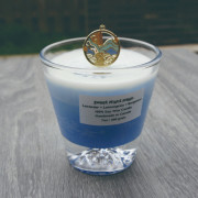 Handmade Aromatherapy Candles with Mount Fuji whisky glass & charms