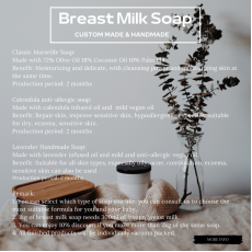 Breast Milk Handmade Soap (Custom made)